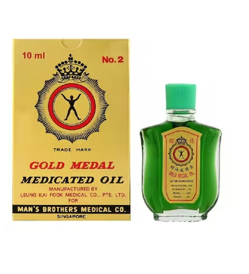 GOLD MEDAL MEDICATED OIL 10ML