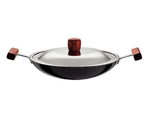HAWKINS-FUTURA NBFP09S NONSTICK APPACHATTI WITH STAINLESS STEEL LID