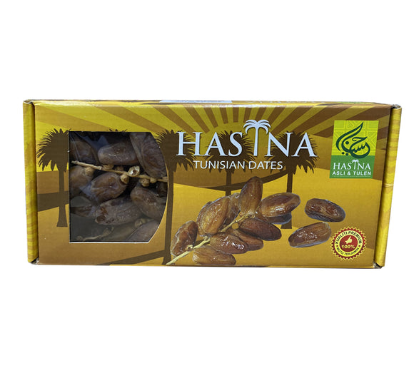 TUNISIA DATES 500GM - HASSINA (BRANCHED)