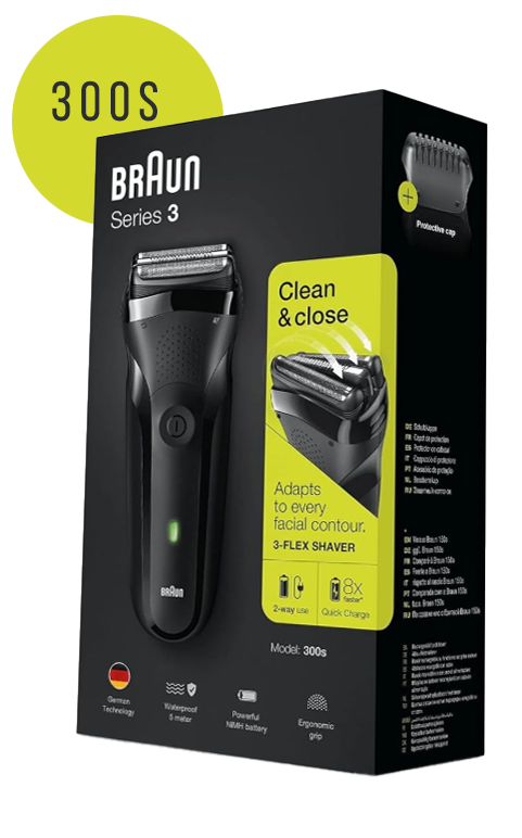 BRAUN SERIES 3 SHAVER (300S)