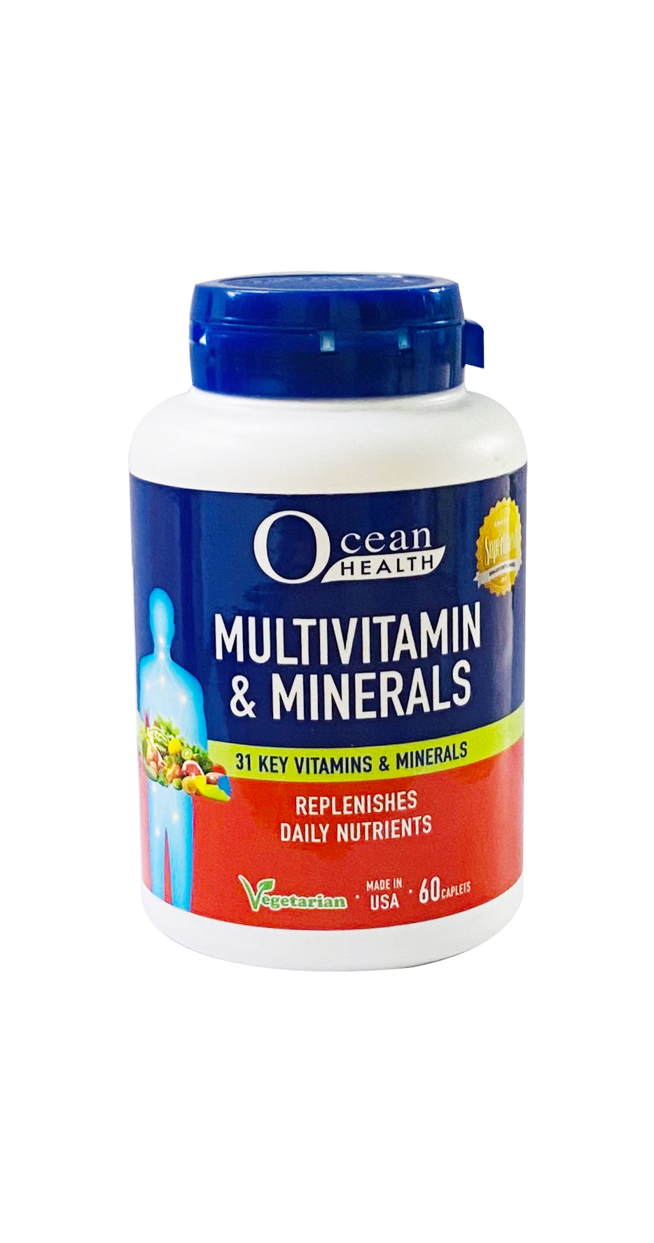 "OCEAN HEALTH" MULTIVITAMIN & MINERALS 60s