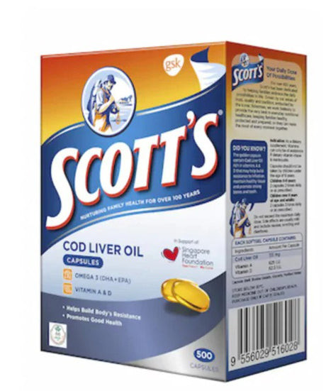 Scott's cod liver oil
