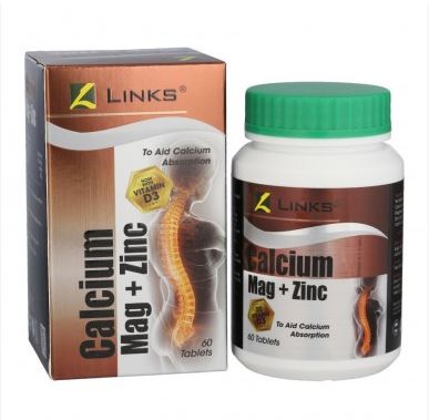 LINKS CALCIUM MAG+ZINC 60'S