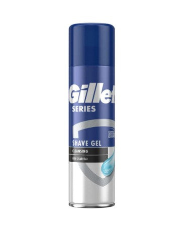 GILLETTE SERIES SHAVE GEL 200ML (CHARCOAL)