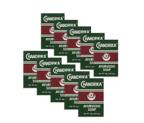 CHANDRIKA AYURVEDIC SOAP 10 X 75 GM (PACK)