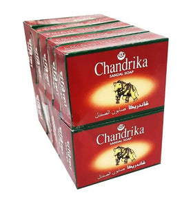 CHANDRIKA SANDAL SOAP 10 X 75 GM (EXPORT QUALITY PACK)