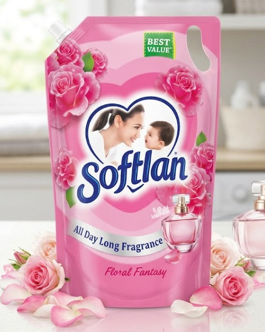 SOFTLAN REFILL 1.6L (FLORAL FANTASY)
