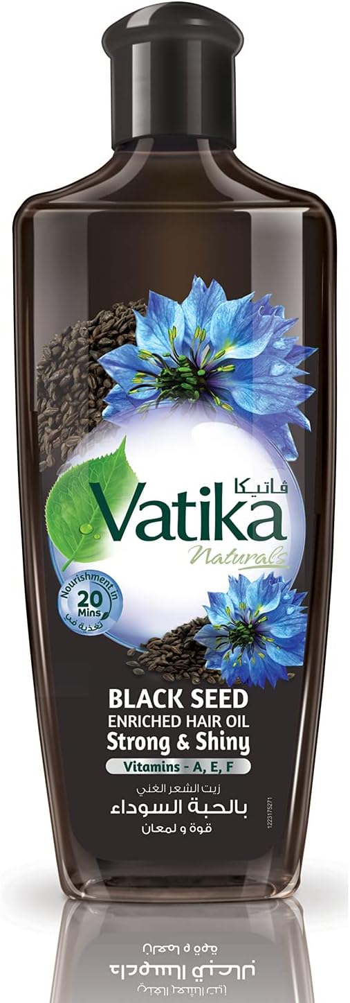DABUR VATIKA ENRICHED BLACK SEED HAIR OIL  200 ML