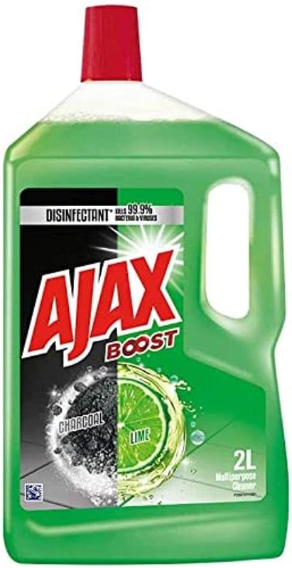 AJAX BOOST CHARCOAL AND LIME MULTY PURPOSE CLEANER 2LTR