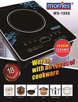 MORRIES 2000W CERAMIC INFRARED COOKER MS1888CIC
