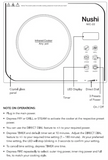 NUSHI NIC 22 INFRARED COOKER
