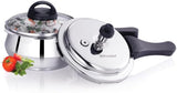 PREMIER  HANDI PRESSURE COOKER WITH GLASS LID- 5LTRS