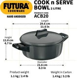 HAWKINS-FUTURA ACB20  COOK-N-SERVE BOWL 2LTR