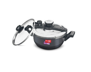 PRESTIGE  CLIP-ON MINI HARDANODISED PRESSURE COOKER 2L WITH LID