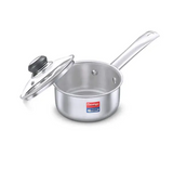 PRESTIGE TRI PLY SAUCE PAN 140MM (36804)