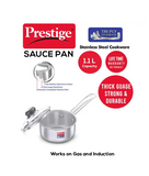 PRESTIGE TRI PLY SAUCE PAN 140MM (36804)