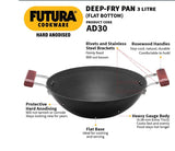 HAWKINS 3L FUTURA  DEEP FRY PAN  (AD30)