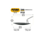 HAWKINS NON-STICK CONCAVE TAVA 26/4.88 (NT26X)