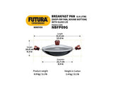 HAWKINS APPAM PAN 0.9L WITH GLASS LID (NBFP09G)
