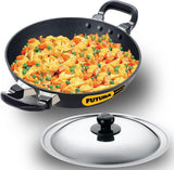 HAWKIN NON-STICK 1.5L KADHAI WITH LID (NK15S)