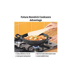 HAWKINS NON-STICK KADHAI 4L 30CM (NK40)