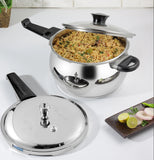 VINOD SPLENDID+PRESSURE COOKER 5.5LTR(PR55SPHL)