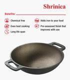 PREMIER SHRINICA CAST IRON KADAI - 10 INCH