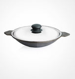 PREMIER SHRINICA CAST IRON APPAM PAN WITH LID - 9INCH (500561)