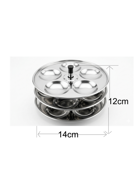 Stainless steel idli stand