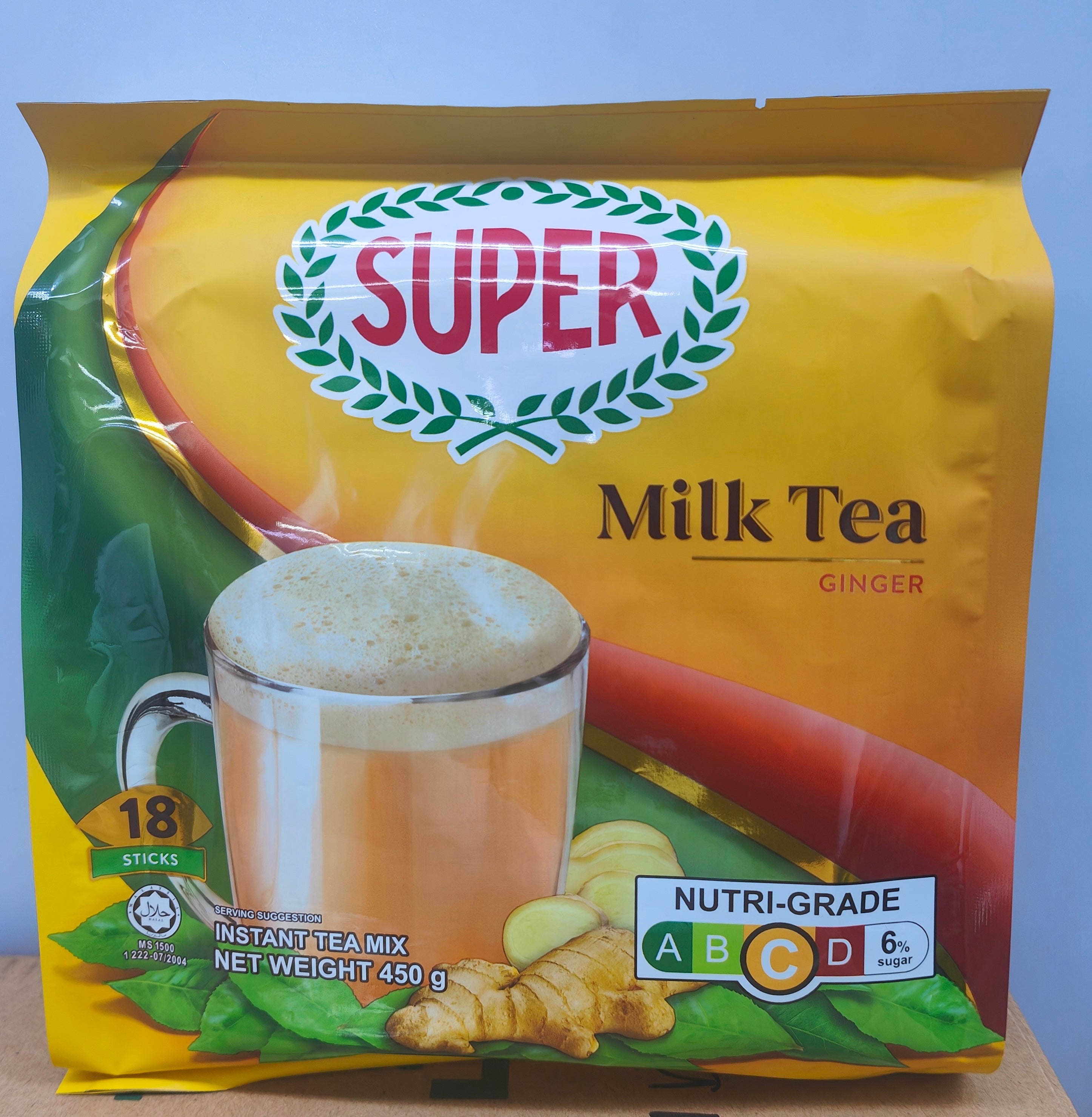 SUPER MILK TEA GINGER 18's x 25 GM