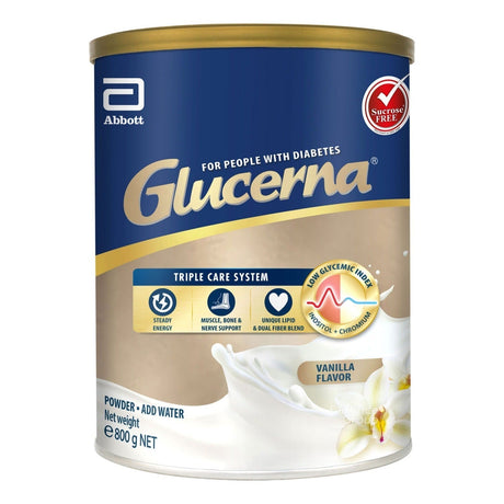  Abbott Glucerna Triple Care System powder 800gm vanilla flavour