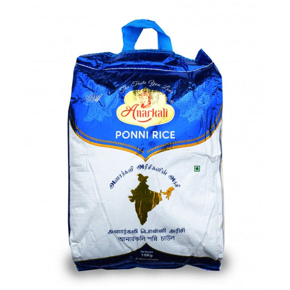 ANARKALI PONNI RICE 10 KG