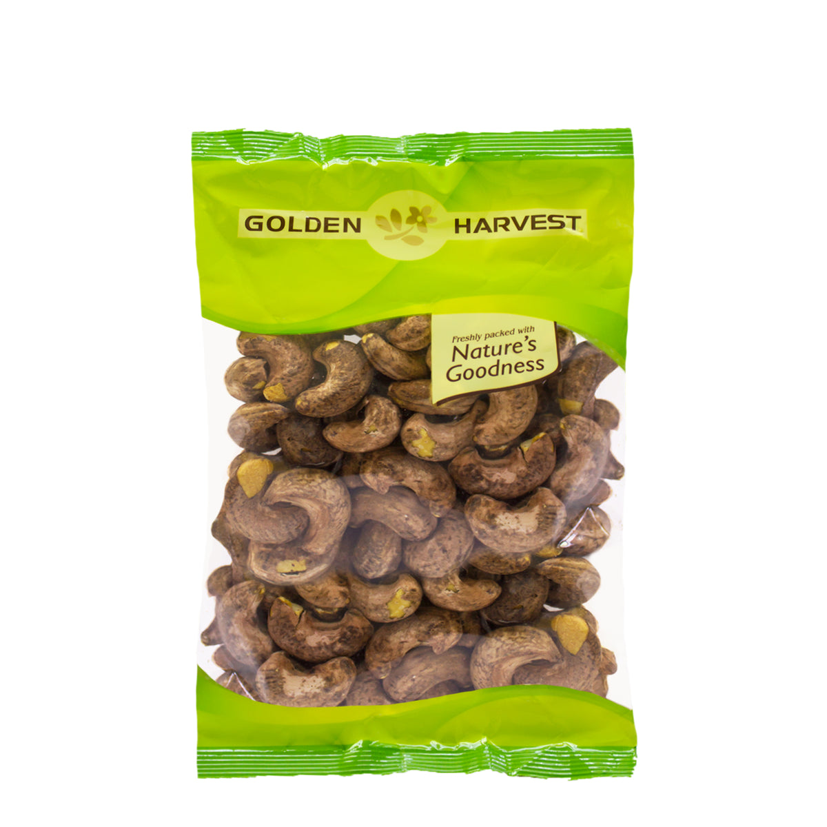GOLDEN HARVEST ROASTED CASHEWNUT  W180 WITH SKIN 500GM