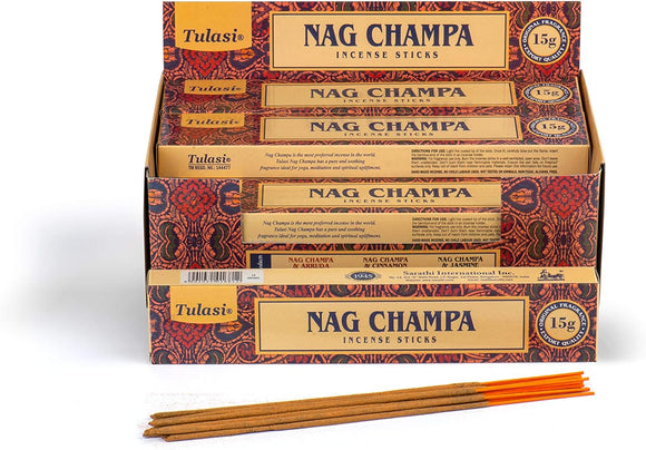 TULASI NAG CHAMPA  15GM X 12 STICKS