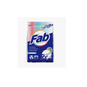 FAB DETERGENT POWDER 660GM (COTTON)