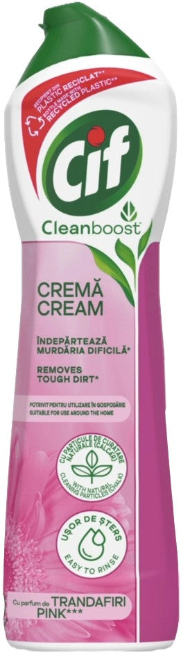 CIF CREAM PINK CLEANER 500ML