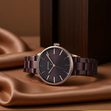 TITAN TGIF ANALOG PURPLE STAINLESS STEEL STRAP WATCH FOR WOMEN((95248KM01)
