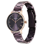 TITAN TGIF ANALOG PURPLE STAINLESS STEEL STRAP WATCH FOR WOMEN((95248KM01)