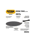 HAWKINS  NON-STICK DOSA TAWA 28CM (INDT28)