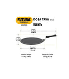 HAWKINS  NON-STICK DOSA TAWA 28CM (INDT28)