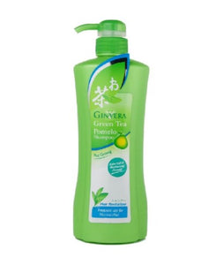 GINVERA GREEN TEA SHAMPOO 750ML (HAIR REVITALIZER - BLUE)
