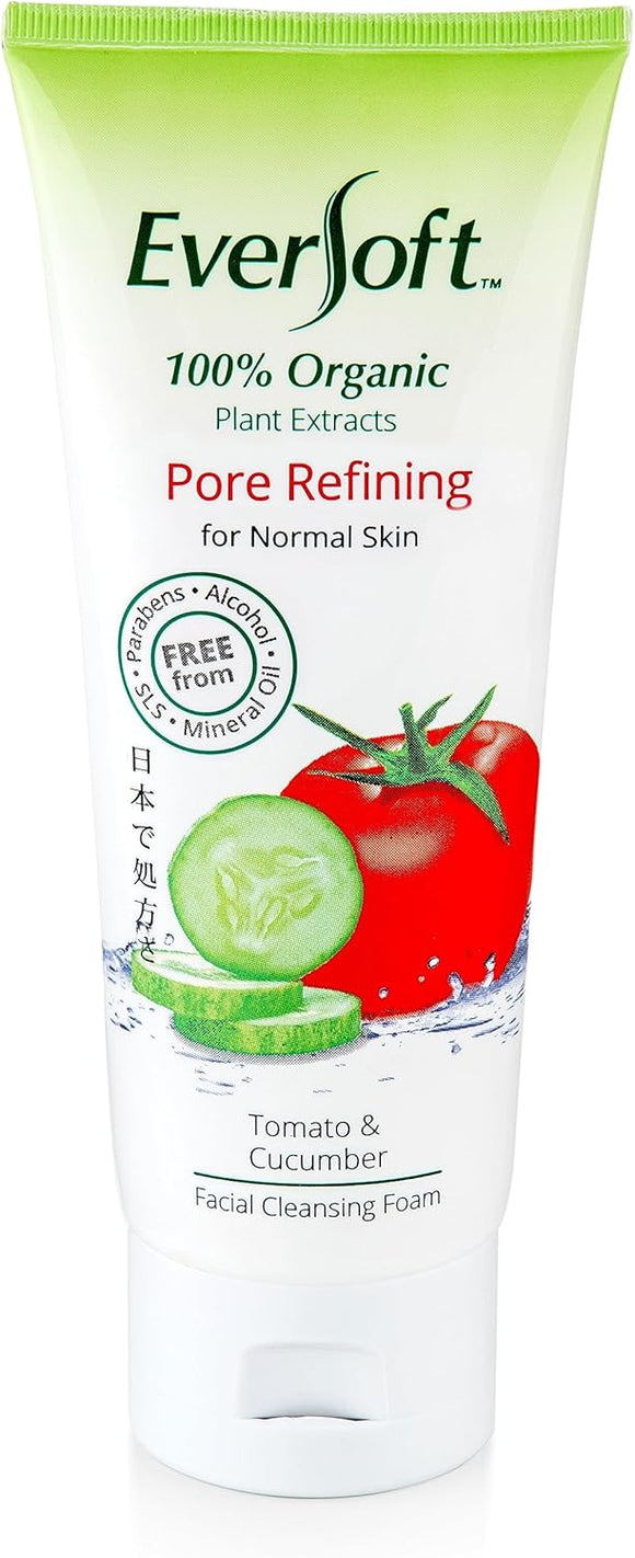 EVERSOFT FACIAL CLEANSING FOAM 100GM (TOMATO)