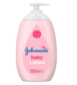 J&J BABY LOTION 500ML (PURE & GENTLE - PINK)
