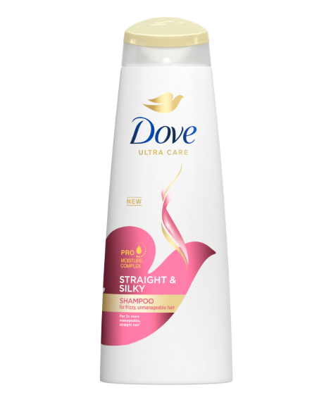 DOVE SHAMPOO 330ML (STRAIGHT & SILKY)