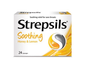 STREPSILS LOZENGES 24'S (SOOTHING)