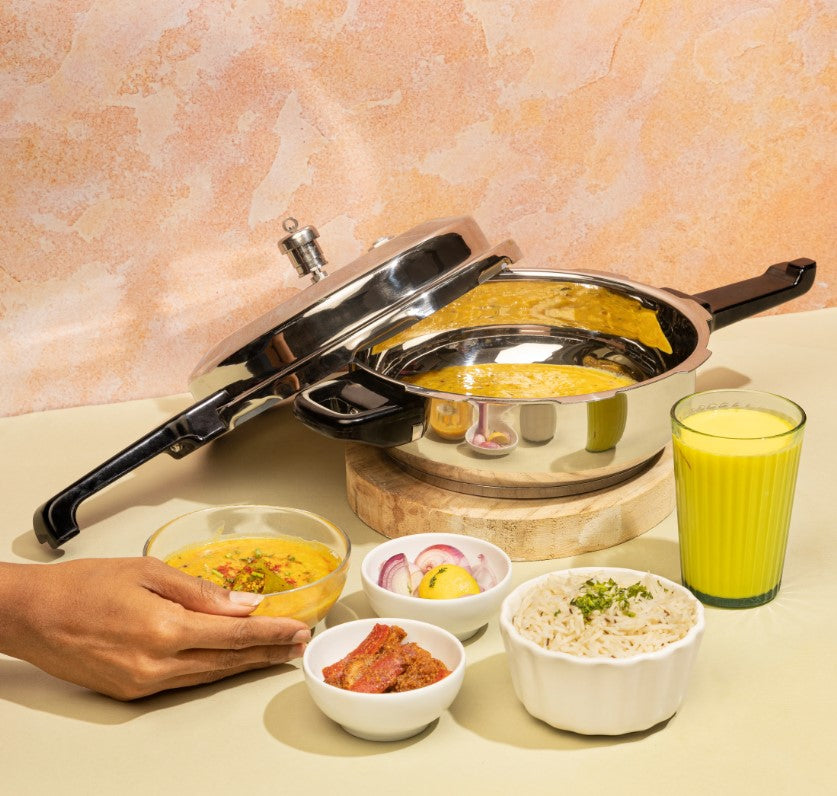 VINOD PRESSURE PAN JUNIOR 3.5LTR WITH LID (PPWCJR)