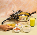 VINOD PRESSURE PAN JUNIOR 3.5LTR WITH LID (PPWCJR)