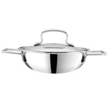 VINOD TRY PLY STAINLESS STEEL SMART KADAI 20CM (KAD-20)