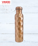 VINOD COPPER BOTTLE 900ML DIAMOND (CPBT-DMND)