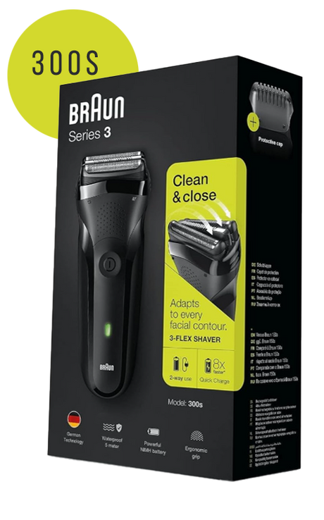 BRAUN SERIES 3 SHAVER (300S)